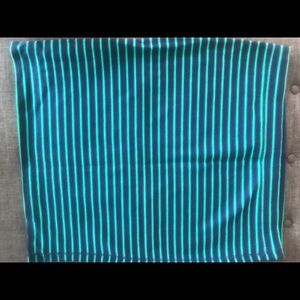 Old navy XL pencil skirt navy and green striped